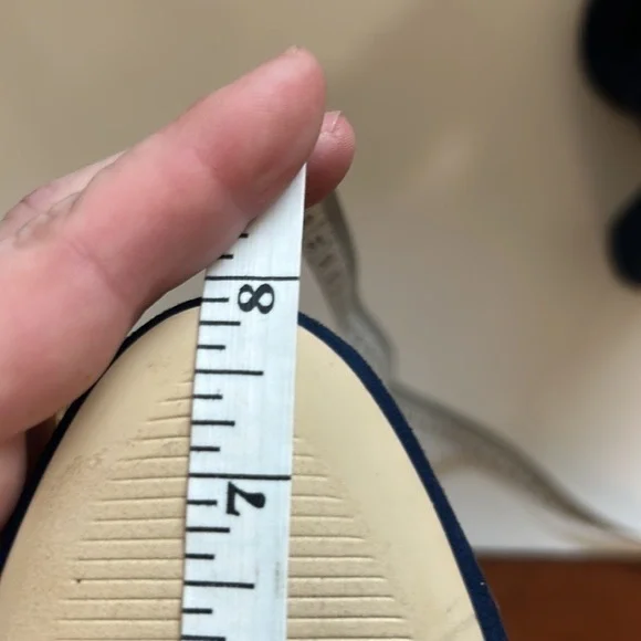 JustFab Isabella Bootie Victorian Inspired Blue Jewel Tone Pompoms Women's 6.5 - Picture 6 of 9